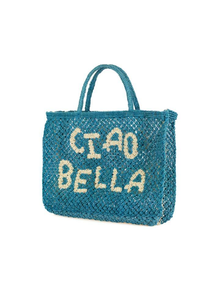 `Ciao Bella` Small Bag - Ocean and natural