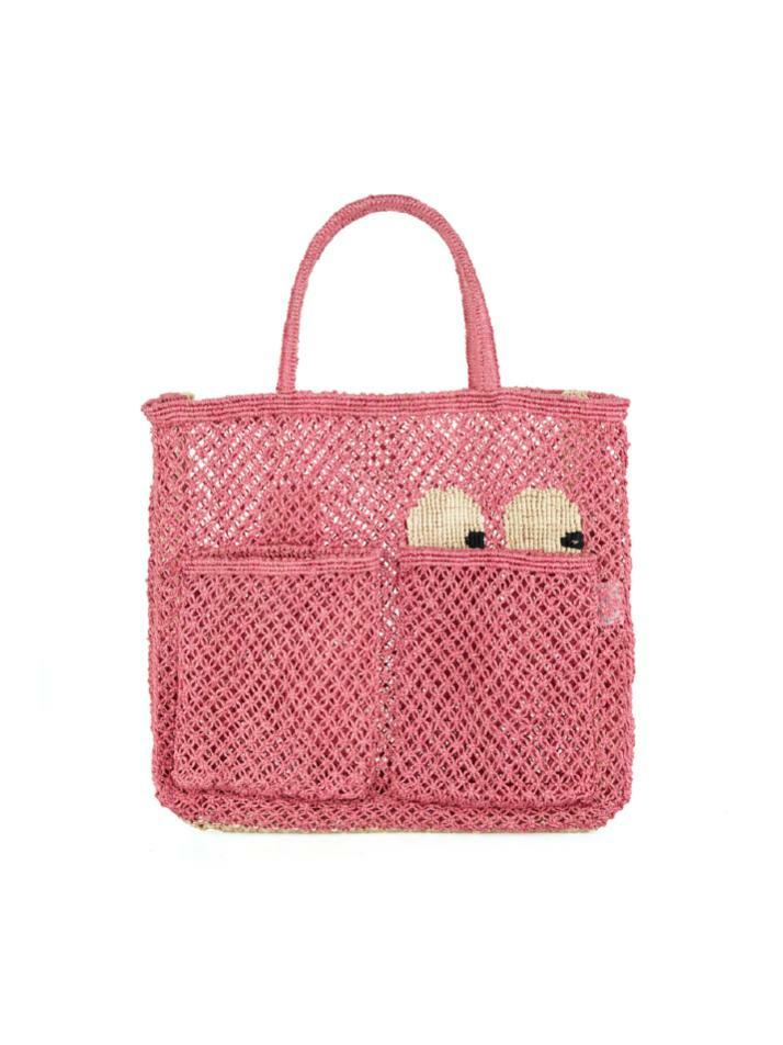 `Harvey/Big Eyes` Large Bag - Berry