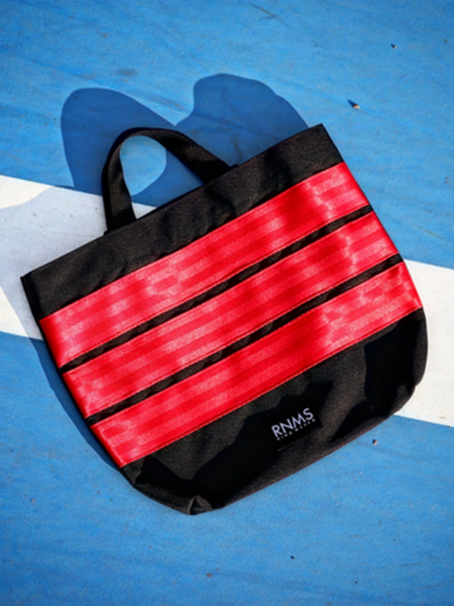 RNMS TOTEBAG 3STRIPE-RED