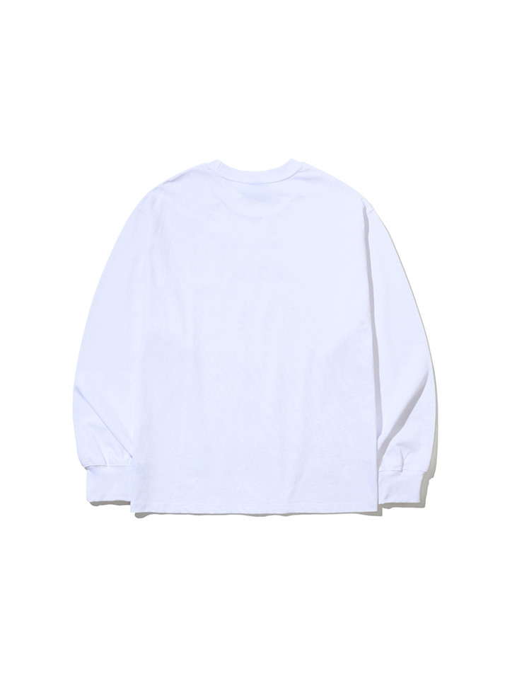 COLLAGE KOTH SEOUL BSR LONG SLEEVE WHITE