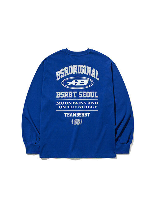 OG STAR B LOGO LONG SLEEVE BLUE