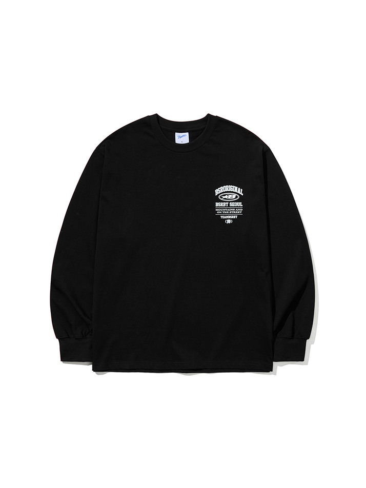 OG STAR B LOGO LONG SLEEVE BLACK