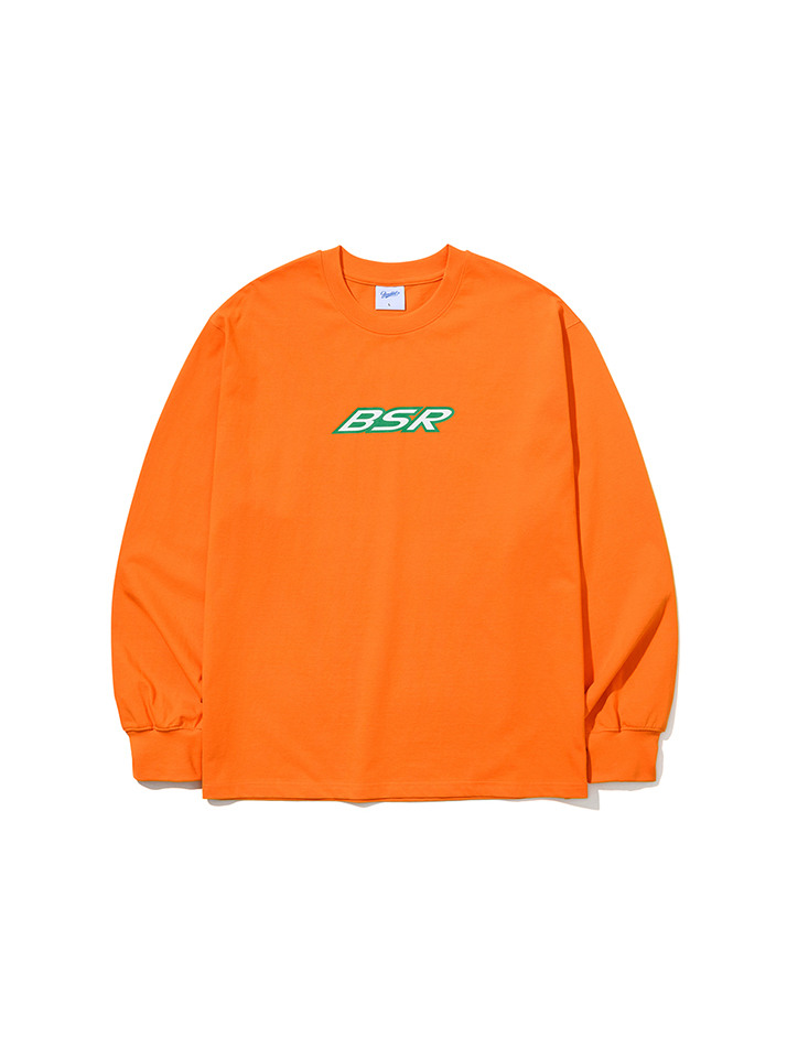 BSR LOGO LONG SLEEVE ORANGE