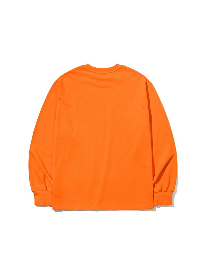 BSR LOGO LONG SLEEVE ORANGE