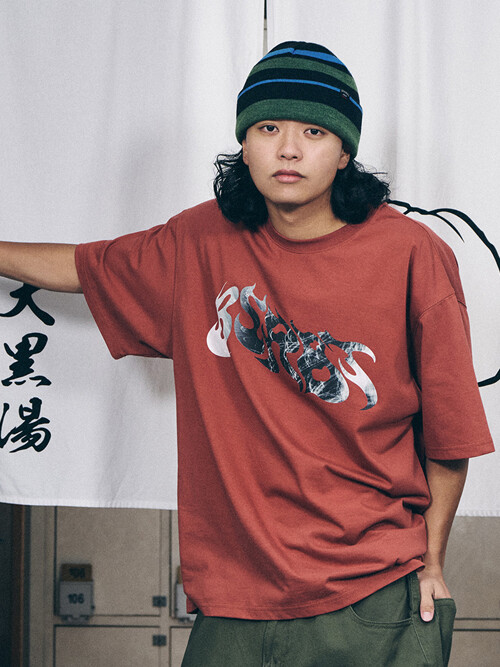 BSR HORROR LOGO SST MAROON