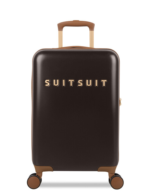 수잇수잇 세븐티스 에스프레소 블랙 PE 20인치 기내용 캐리어 (TR-71312)