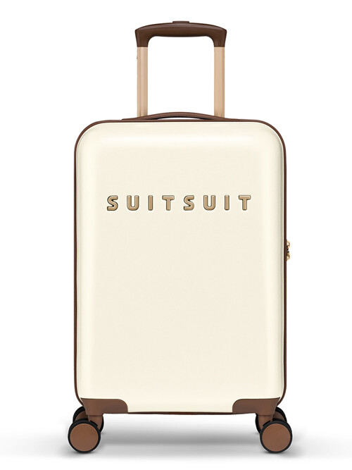 수잇수잇 세븐티스 앤티크 화이트 PE 20인치 기내용 캐리어 (TR-71812)