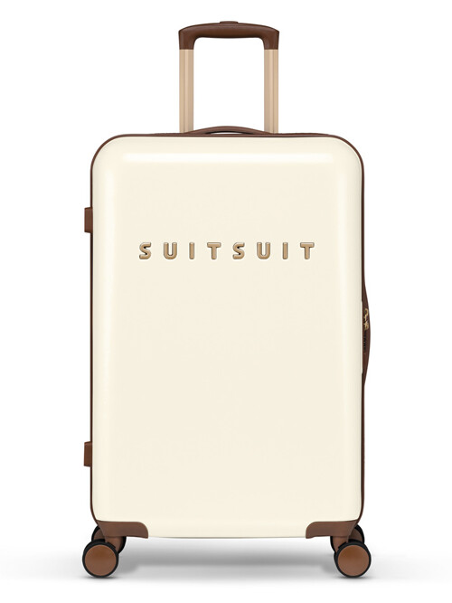 수잇수잇 세븐티스 앤티크 화이트 PE 24인치 중대형 캐리어 (TR-71814)