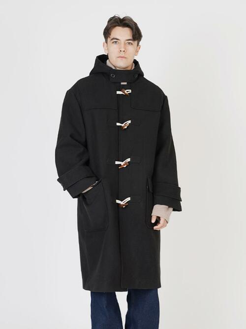 League Duffle Coat (Black)