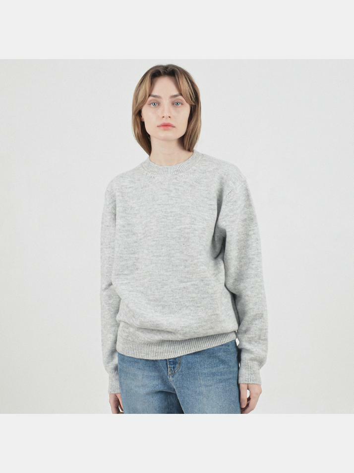 Anti-Filling Soft Wool Knit (Melange)