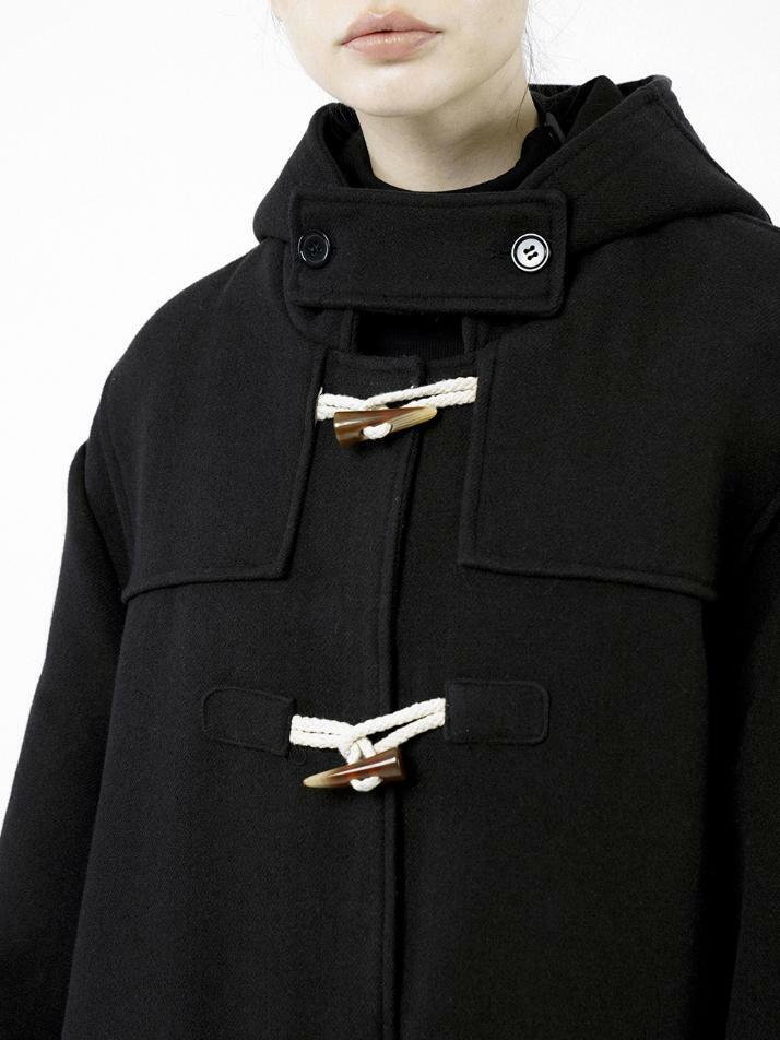 League Duffle Coat - Black /LGDFCT-BK