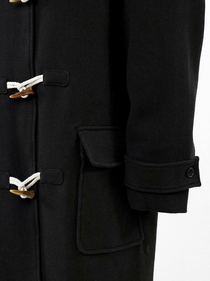 League Duffle Coat - Black /LGDFCT-BK