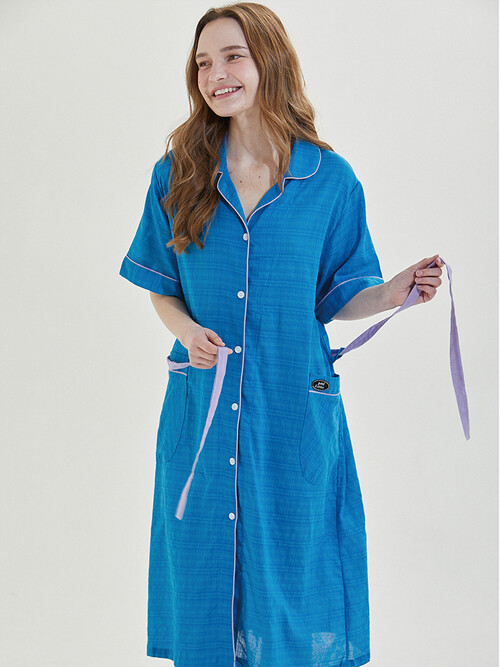 폴앤안나 펜지 가운 원피스