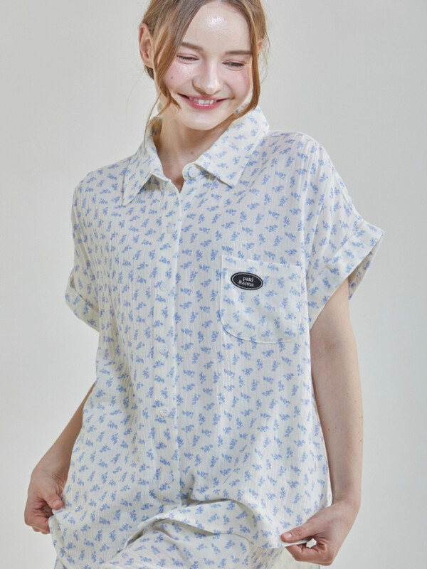 폴앤안나 폴 에이지 반소매 파자마세트 M