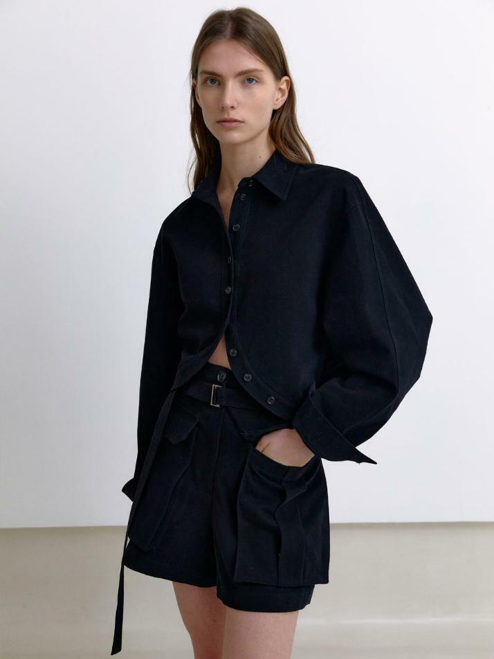 HENRYK SHIRT, BLACK