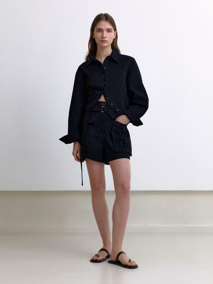 HENRYK SHIRT, BLACK