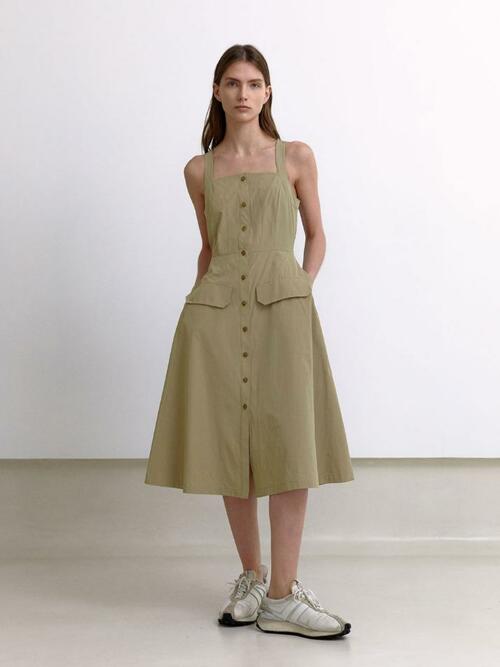 ELFNA DRESS, CAMEL