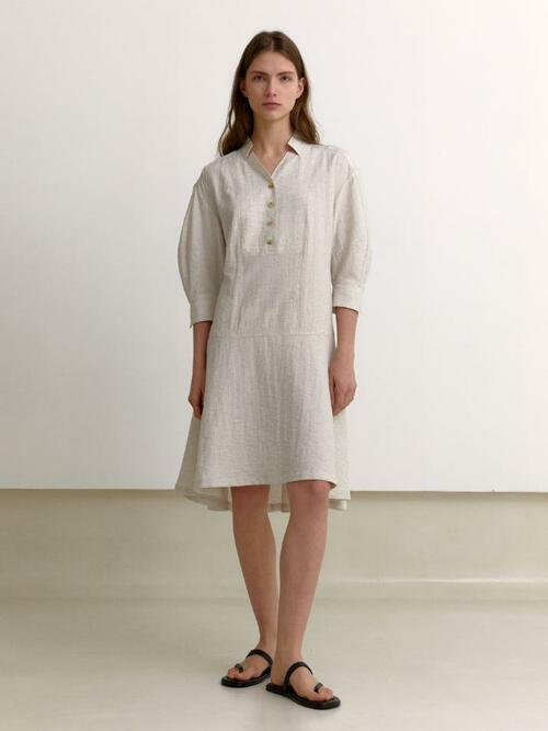 JEMA DRESS, IVORY