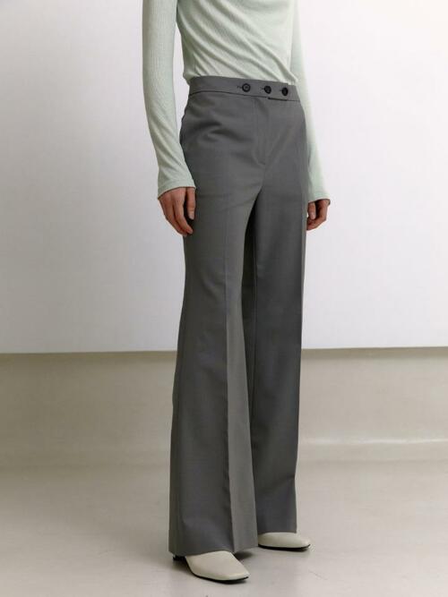 MAJORELLE PANTS, GRAY