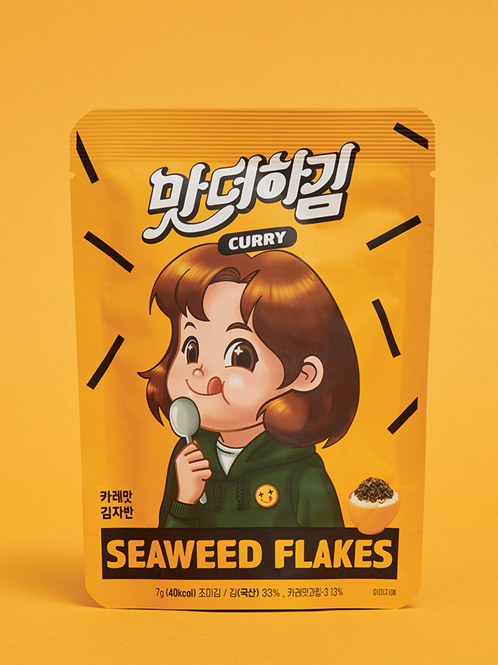 맛더하김 김자반 카레맛