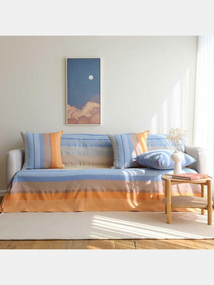 홑이불 겸 스프레드 160x215cm - 소파커버 썬키스드워터