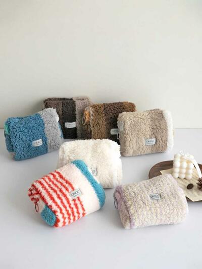 오리고 플리스 파우치  7 color