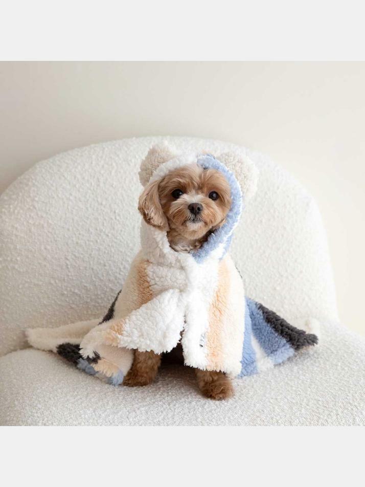 강아지 플리스 망토 블랭킷 3color 2size