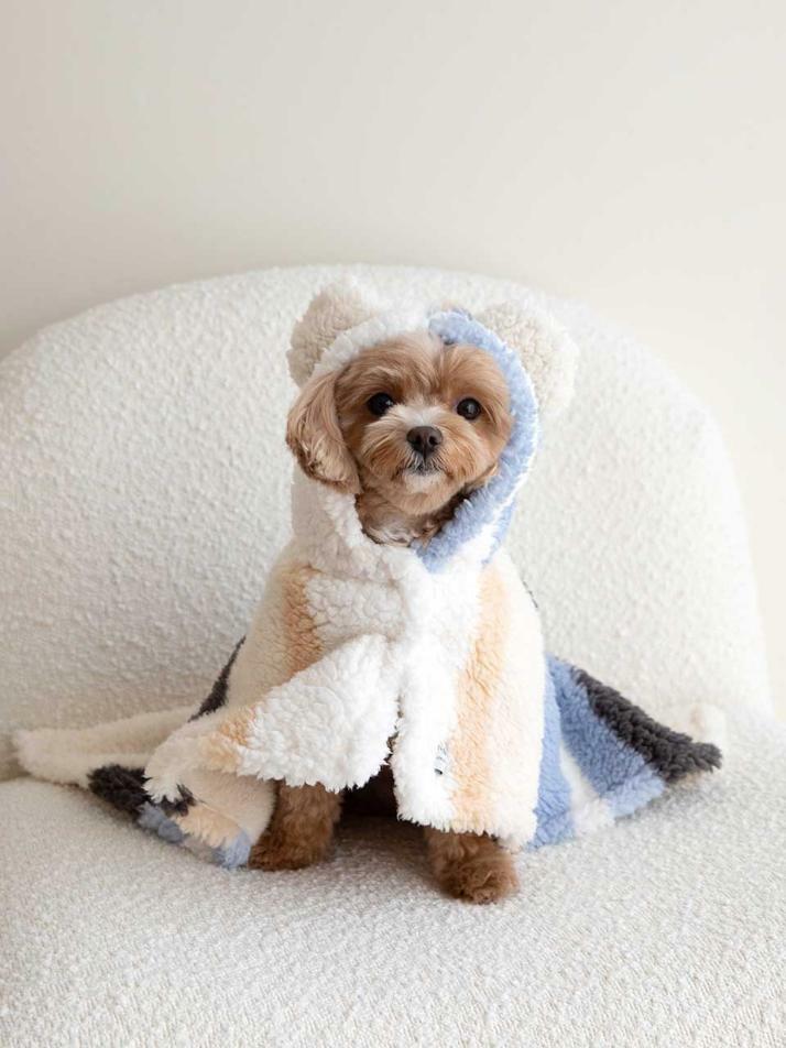 강아지 플리스 망토 블랭킷 3color 2size