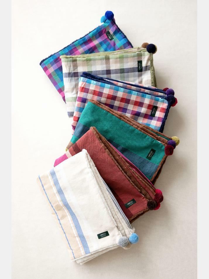 극세사 벨보아 니트방울 블랭킷 6 color