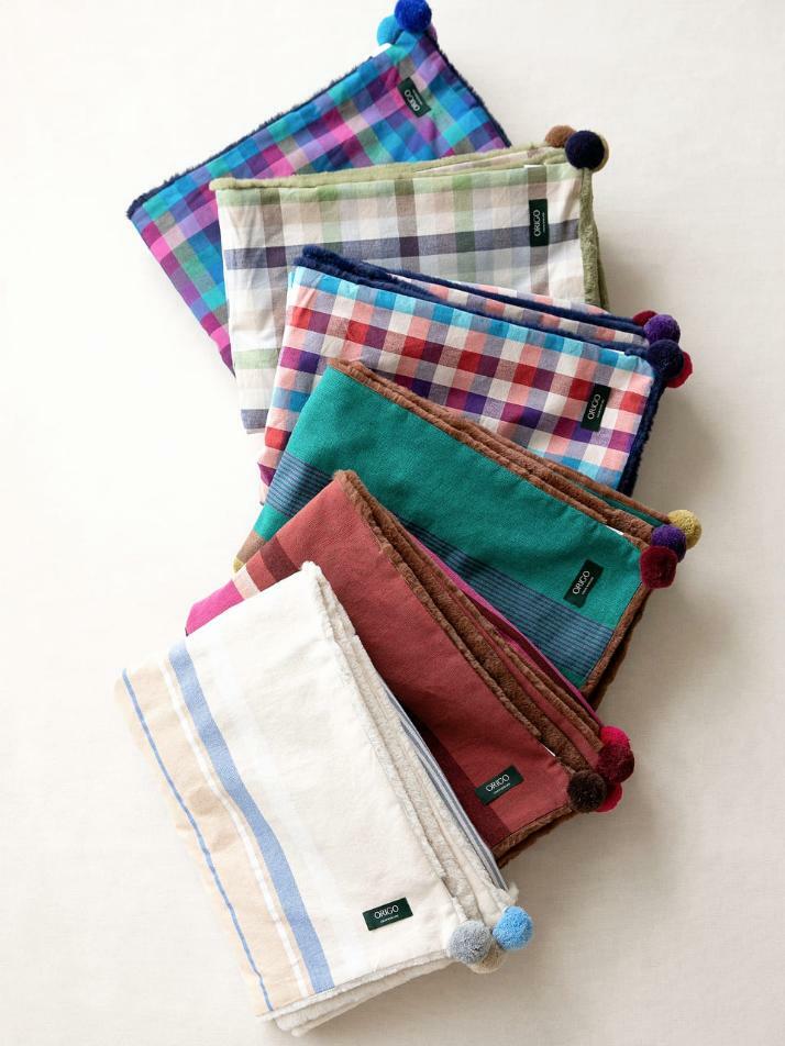 극세사 벨보아 니트방울 블랭킷 6 color