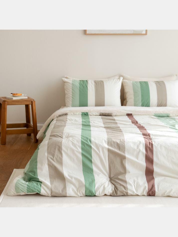 고밀도 60수  바이오워싱 5mm극세사 프리미엄 차렵이불 SS/Q 2 color