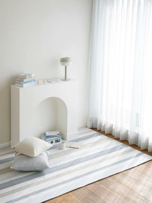 카페트 오가닉코튼 그레이레오파드 (S/L)