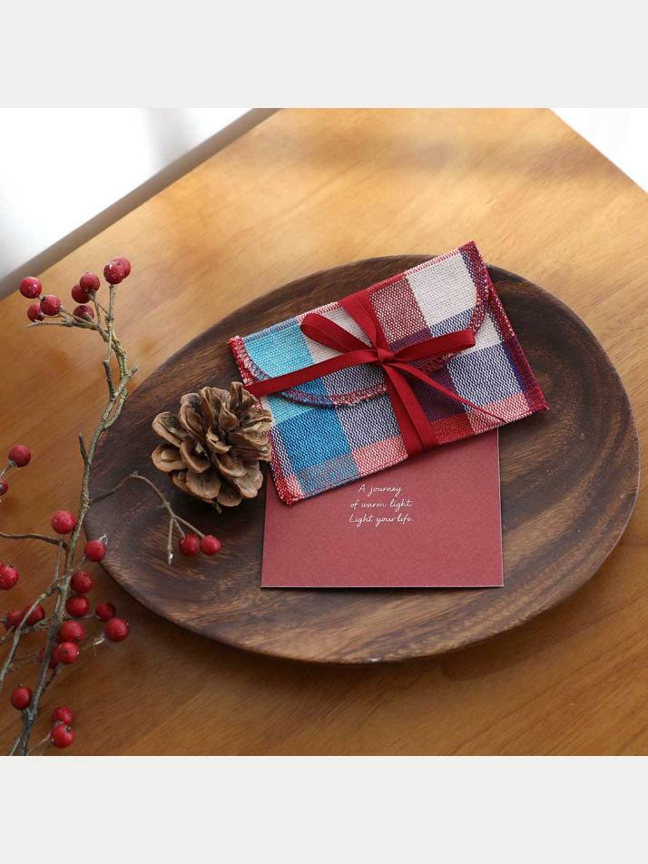 패브릭 메세지 카드  3color