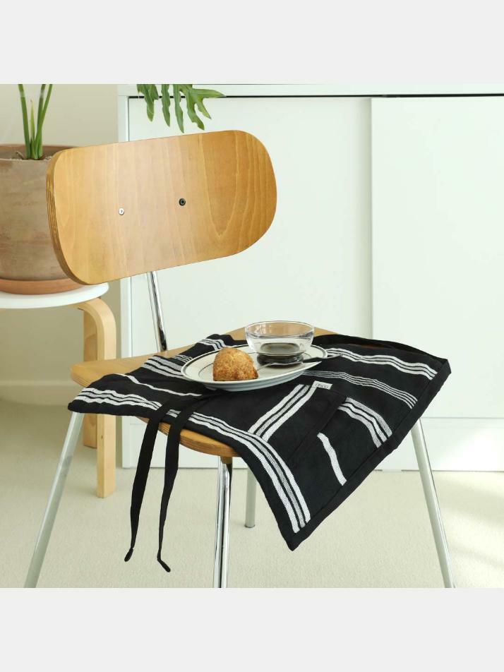 허리 하프 앞치마 2color