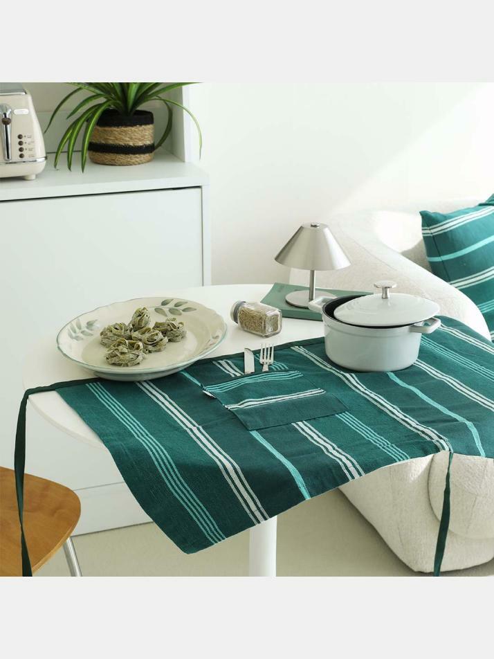 허리 하프 앞치마 2color