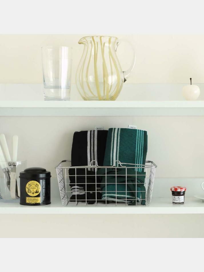 허리 하프 앞치마 2color