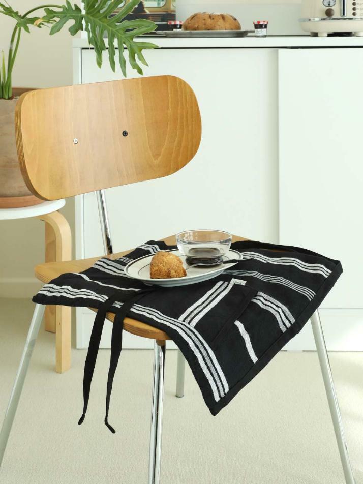 허리 하프 앞치마 2color