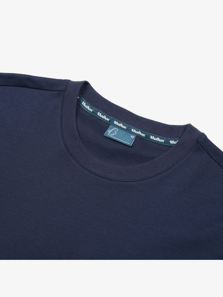 Khalhon Flower T shirts (navy)
