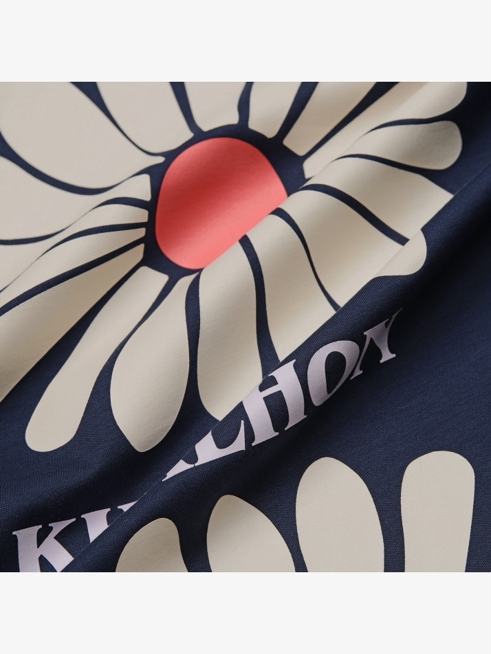 Khalhon Flower T shirts (navy)