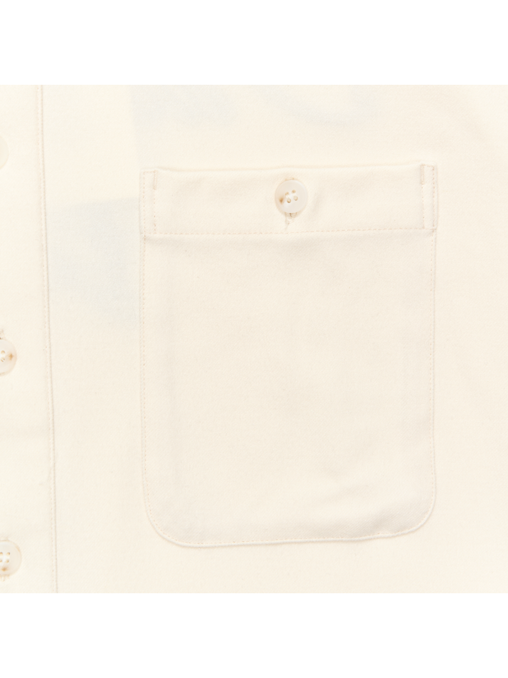 EMBROIDERY SHIRT (OFF WHITE)