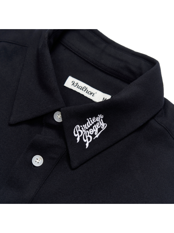 EMBROIDERY SHIRT (NAVY)