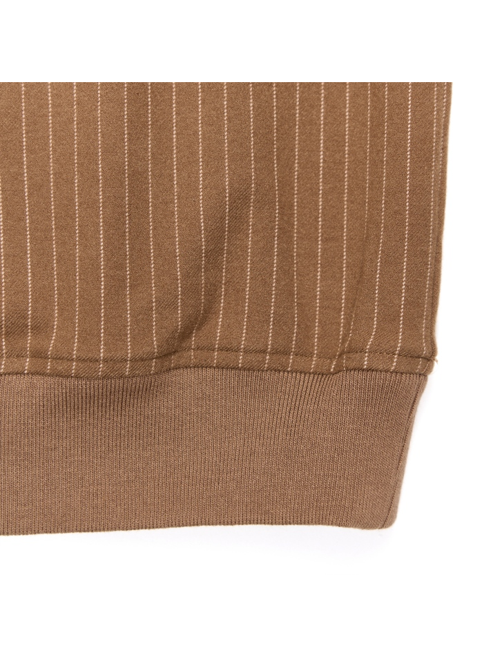 STRIPE POLO (CAMEL)