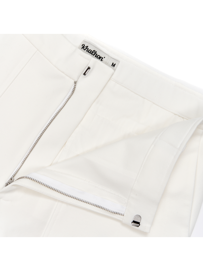 KHALHON' SIGNATURE PANTS (WHITE)