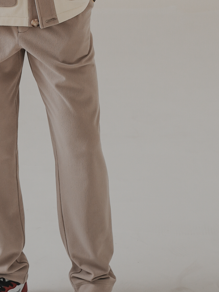 MEN'S CORDUROY PANTS (LIGHT BEIGE)