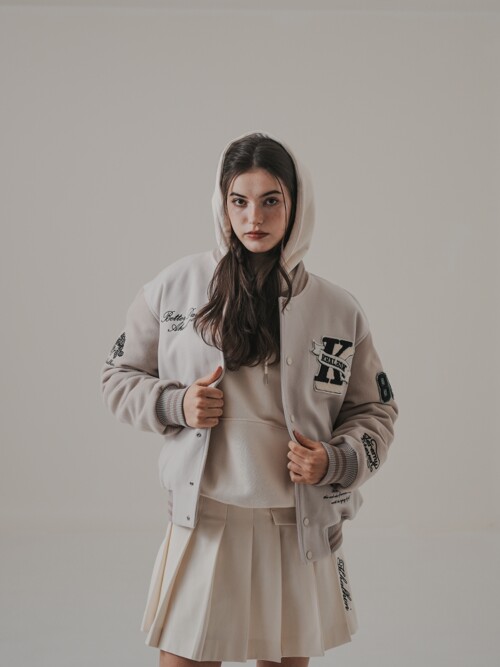 BOMBER JACKET (OATMEAL)