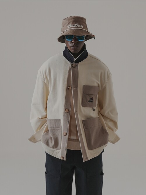 MEN'S CORDUROY JACKET (LIGHT BEIGE)