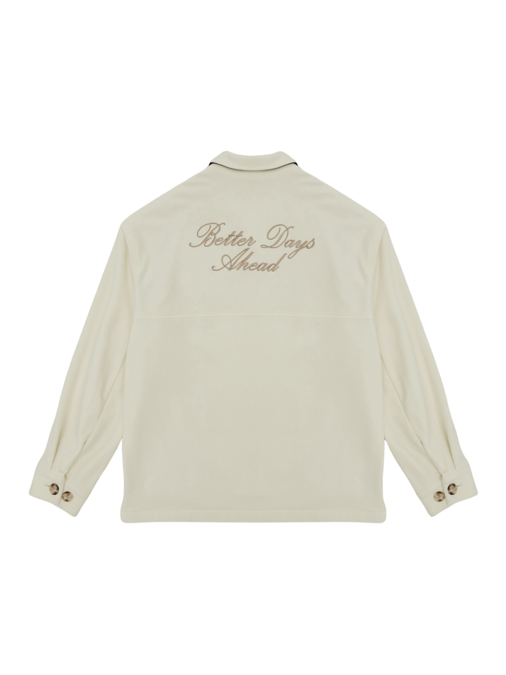 MEN'S CORDUROY JACKET (LIGHT BEIGE)