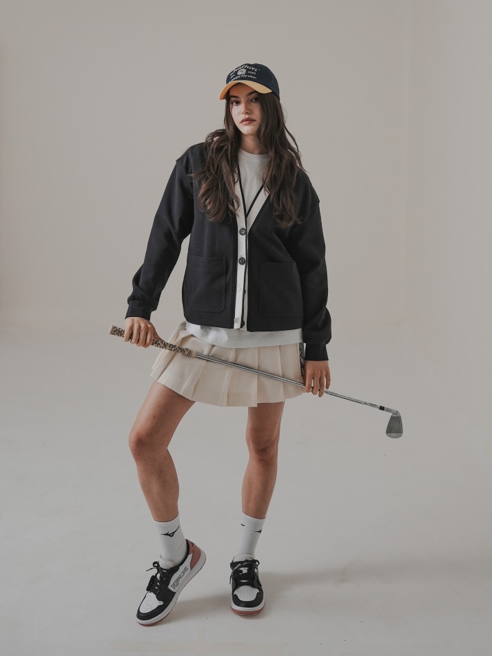 WOMEN'S CARDIGAN (NAVY)