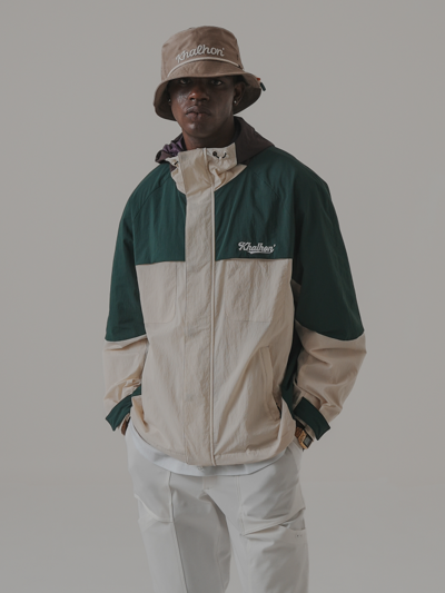 NYLON WIND BREAKER (CREAM)