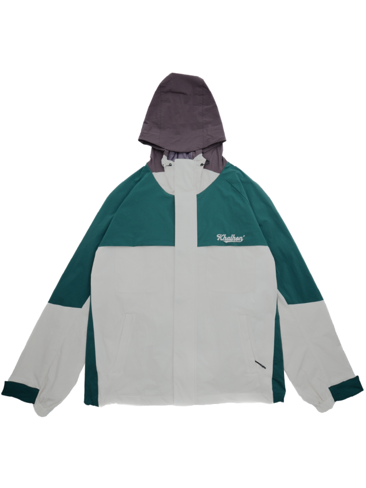 NYLON WIND BREAKER (CREAM)